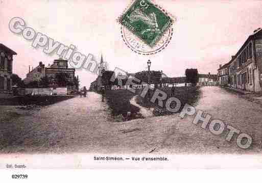 Ville de SAINTSIMEON, carte postale ancienne