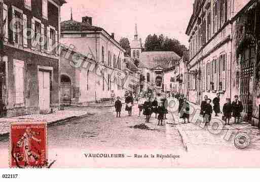 Ville de VAUCOULEURS, carte postale ancienne