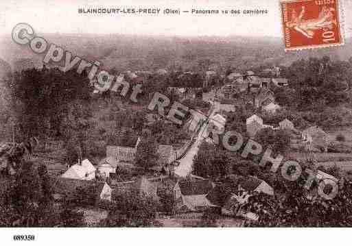 Ville de BLAINCOUTLESPRECY, carte postale ancienne
