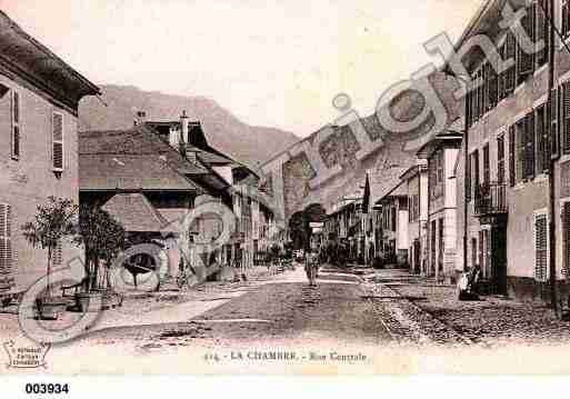 Ville de CHAMBRE(LA), carte postale ancienne