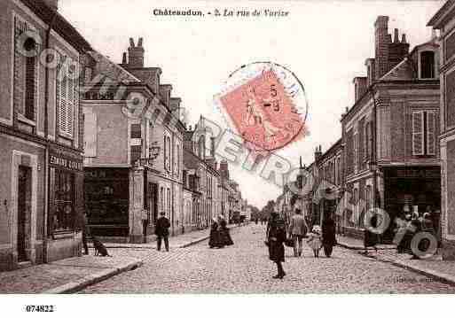 Ville de CHATEAUDUN, carte postale ancienne