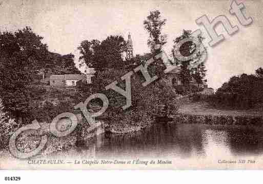 Ville de CHATEAULIN, carte postale ancienne