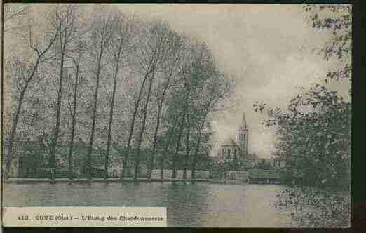 Ville de COYELAFORET, carte postale ancienne