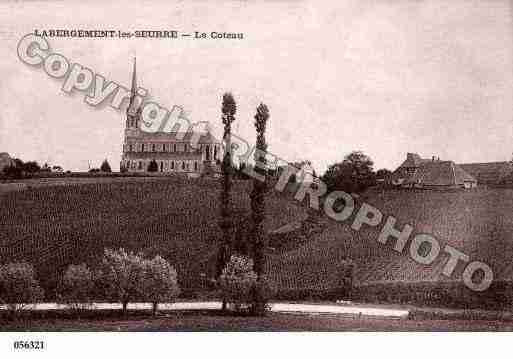 Ville de LABERGEMENTLESSEURRE, carte postale ancienne