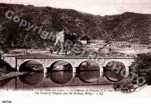 Ville de LAVOUTESURLOIRE, carte postale ancienne