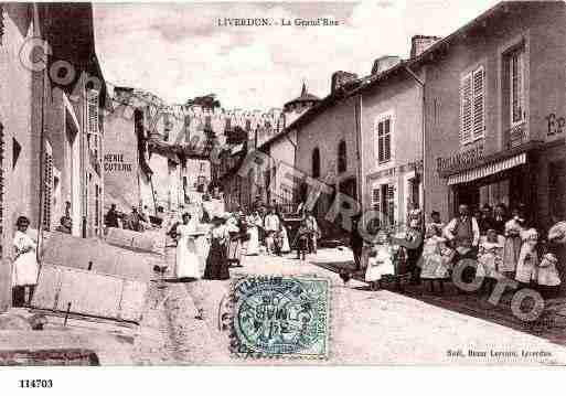 Ville de LIVERDUN, carte postale ancienne