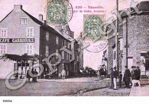 Ville de NAUCELLE, carte postale ancienne