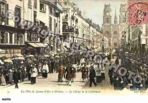 Ville de ORLEANS, carte postale ancienne