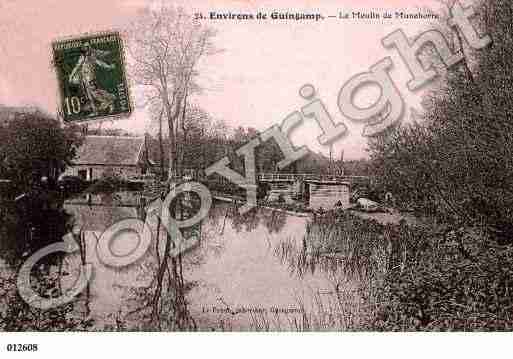 Ville de PABU, carte postale ancienne