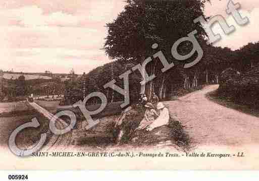 Ville de SAINTMICHELENGREVE, carte postale ancienne