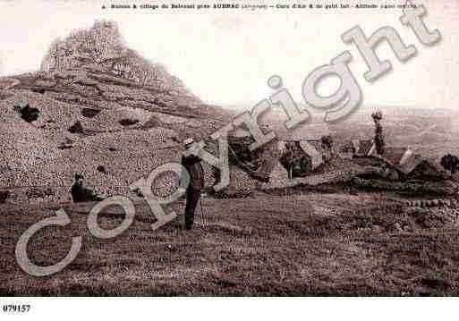 Ville de BELVEZET, carte postale ancienne