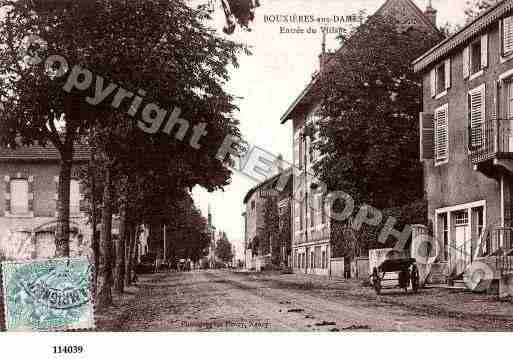 Ville de BOUXIERESAUXDAMES, carte postale ancienne