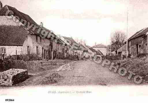 Ville de BUHLLORRAINE, carte postale ancienne