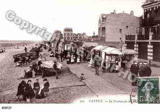 Ville de CAYEUXSURMER, carte postale ancienne