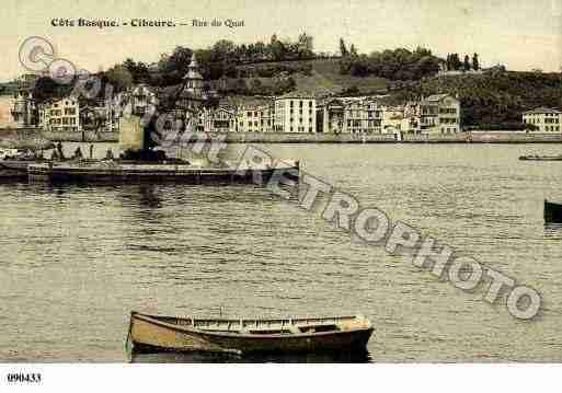 Ville de CIBOURE, carte postale ancienne