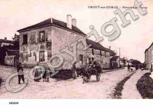 Ville de CROUYSUROURCQ, carte postale ancienne