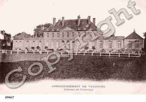 Ville de FONTENAYSURMER, carte postale ancienne
