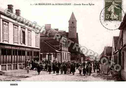 Ville de MADELEINEDENONANCOURT(LA), carte postale ancienne