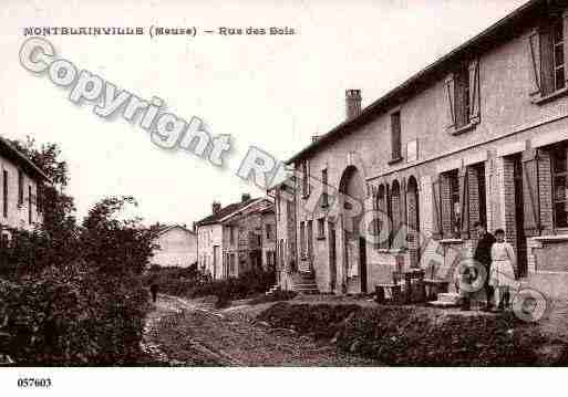 Ville de MONTBLAINVILLE, carte postale ancienne