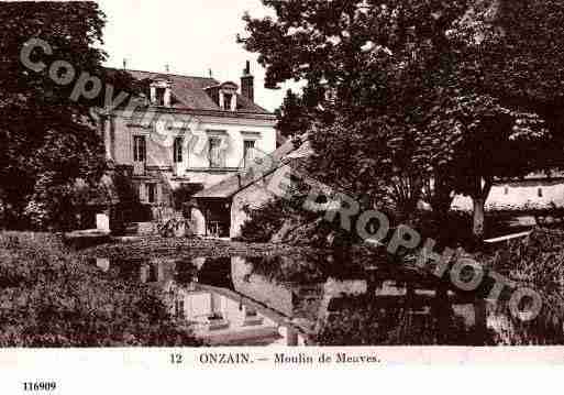 Ville de ONZAIN, carte postale ancienne