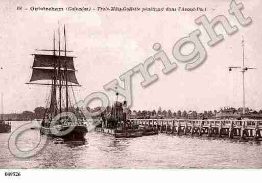 Ville de OUISTREHAM, carte postale ancienne