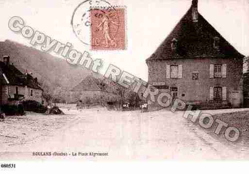 Ville de ROULANS, carte postale ancienne