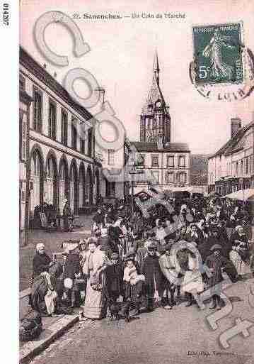 Ville de SENONCHES, carte postale ancienne