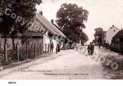 Ville de TROUHANS, carte postale ancienne