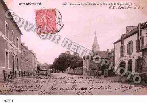 Ville de GOUESNIERE(LA), carte postale ancienne