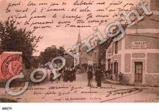 Ville de GOUESNIERE(LA), carte postale ancienne