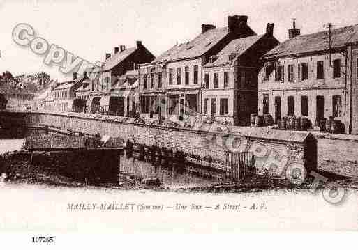 Ville de MAILLYMAILLET, carte postale ancienne