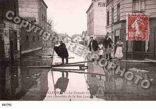 Ville de MAISONSALFORT, carte postale ancienne