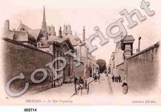 Ville de ORLEANS, carte postale ancienne