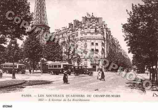 Ville de PARIS7, carte postale ancienne