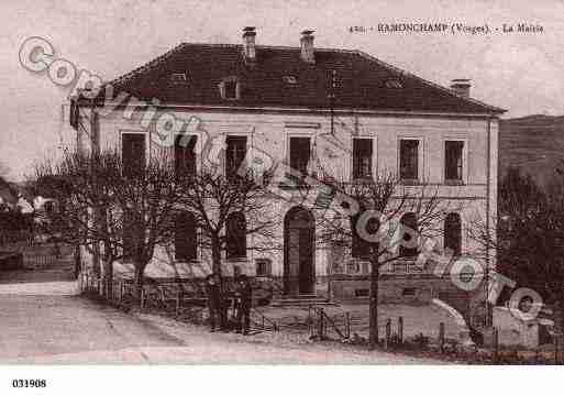 Ville de RAMONCHAMP, carte postale ancienne