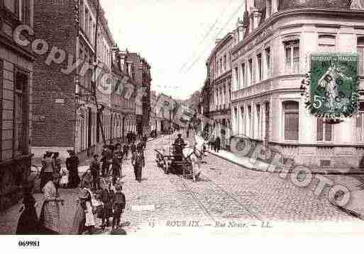 Ville de ROUBAIX, carte postale ancienne