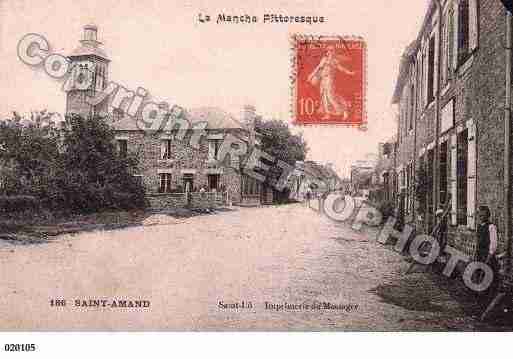 Ville de SAINTAMAND, carte postale ancienne