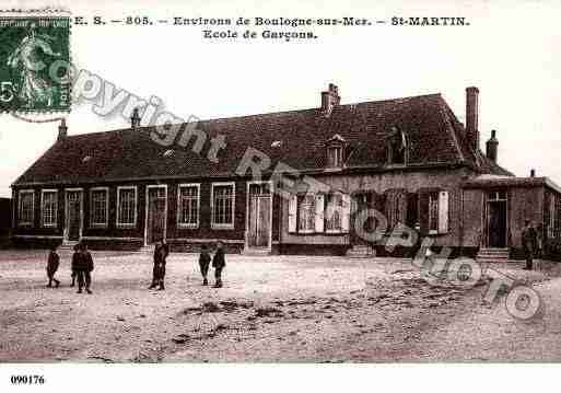 Ville de SAINTMARTINBOULOGNE, carte postale ancienne