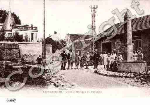 Ville de SAINTSOUPPLETS, carte postale ancienne