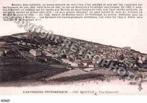 Ville de VEYREMONTON, carte postale ancienne