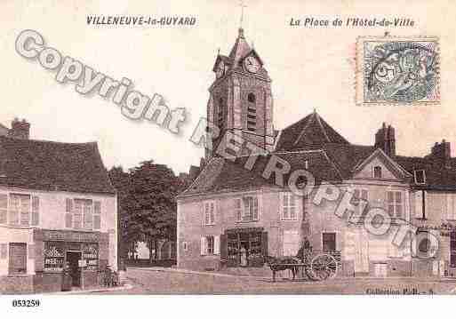 Ville de VILLENEUVELAGUYARD, carte postale ancienne