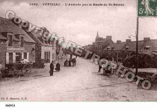 Ville de YFFINIAC, carte postale ancienne