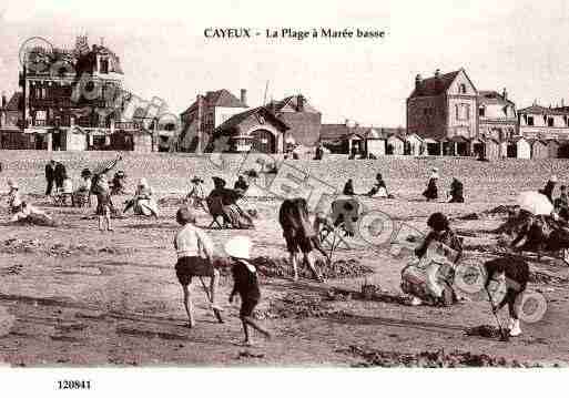 Ville de CAYEUXSURMER, carte postale ancienne