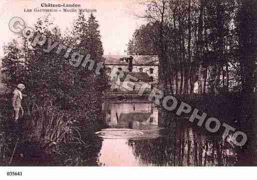 Ville de CHATEAULANDON, carte postale ancienne