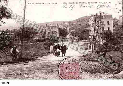 Ville de CHATELGUYON, carte postale ancienne