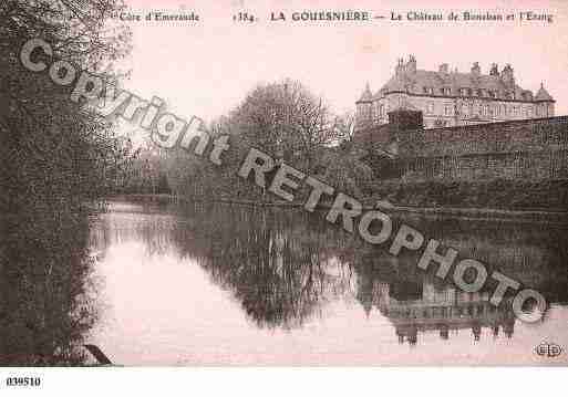 Ville de GOUESNIERE(LA), carte postale ancienne