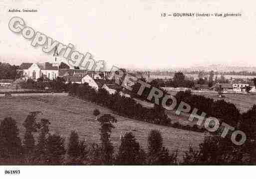 Ville de GOURNAY, carte postale ancienne