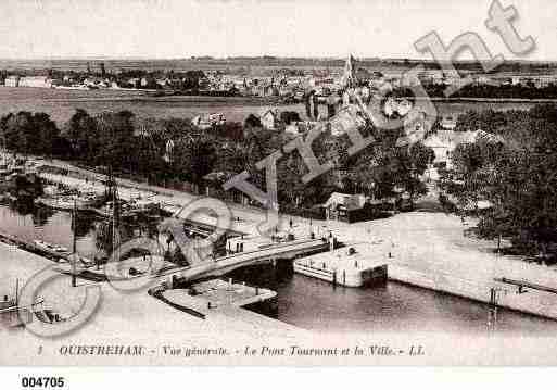 Ville de OUISTREHAM, carte postale ancienne