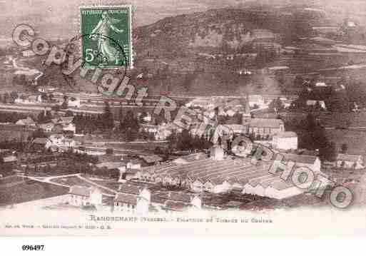 Ville de RAMONCHAMP, carte postale ancienne