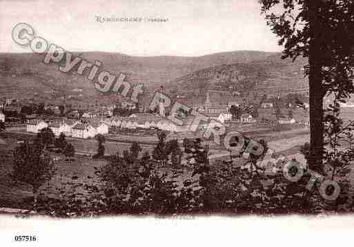 Ville de RAMONCHAMP, carte postale ancienne